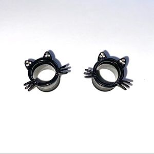 Cat Ear Gauge Plugs, (12mm)